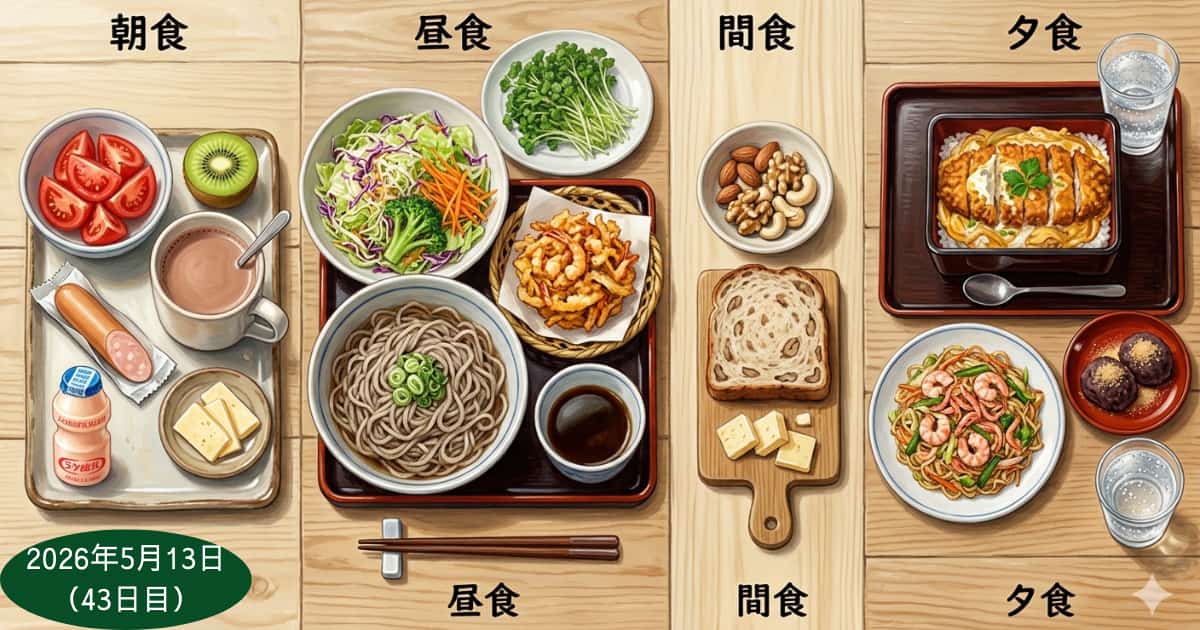 2026年5月13日の食事内容